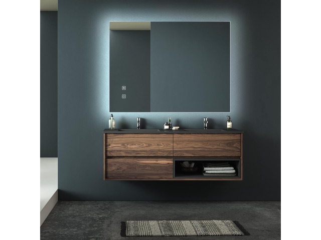36X28 inch Bathroom Led Classy Vanity Mirror with High Lumen,Dimmable Touch,Wall Switch Control, Anti-Fog,CRI 90 Adjustable 3000K-4500K-6000K...