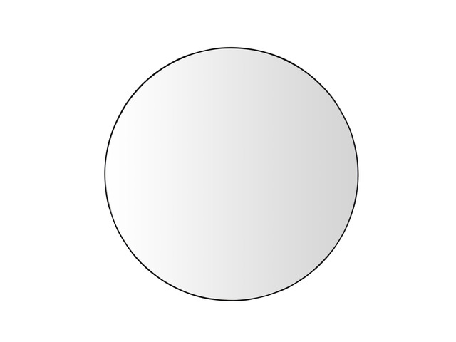 Wall Mirror 36 Inch Black Circular Mirror Metal Framed Mirror Round Vanity Mirror Dressing Mirror, for Bathroom, Living Room, Bedroom Wall Decor...