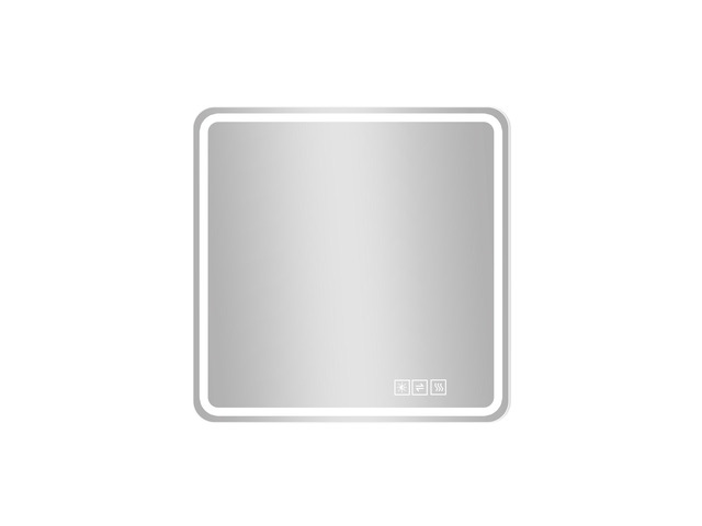 36*36in LED Bathroom Mirror, Anti-Explosion Glass, Rust-Resistant, Anti-Fog Features, Tri-Color Changing, Ideal for All Bathroom Decors, A...