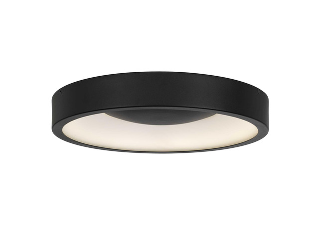 14 inch Black Led Flush Mount