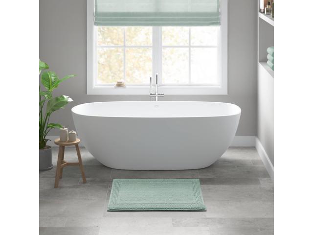 1 PCS 17x24' 100% Cotton Tufted 3000 GSM Reversible Bath Rug Green