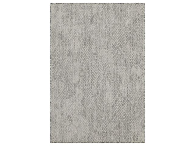Sunshine GC_HAR2012 Silver 5 ft. 3 in. x 7 ft. 3 in. Indoor/Outdoor Area Rug