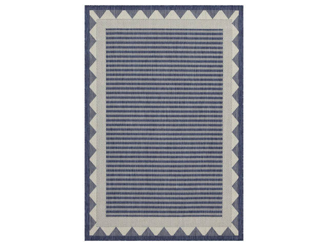 Sunshine GC_HAR2013 Blue 5 ft. 3 in. x 7 ft. 3 in. Indoor/Outdoor Area Rug