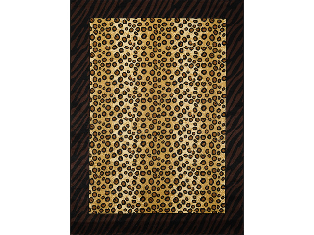 Tribes GC_YLS4014 Multi 7 ft. 10 in. x 10 ft. 3 in. Animal Print Area Rug