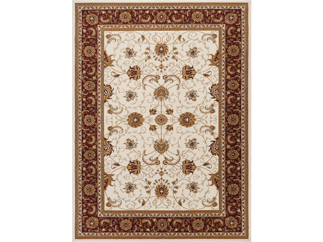 Manchester GC_HER5002 Ivory 7 ft. 10 in. x 10 ft. 6 in. Area Rug