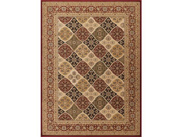 Manchester GC_HER5005 Red 5 ft. 3 in. x 7 ft. 3 in. Area Rug
