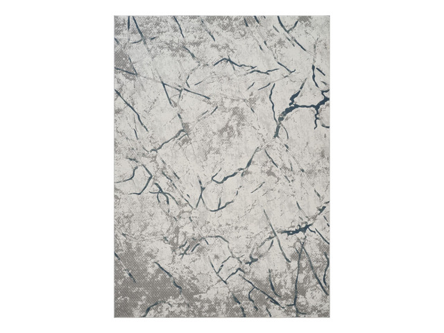 Geometrix GC_DIM1007 Gray 5 ft. 3 in. x 7 ft. 3 in. Area Rug