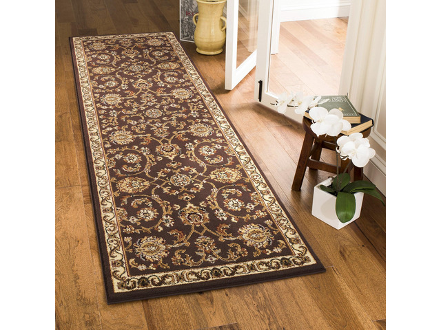 Classic GC_VIN5013 Brown 2 ft. 7 in. x 7 ft. 3 in. Area Rug