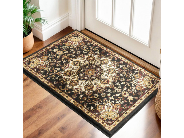 Classic GC_VIN5016 Black 2 ft. x 3 ft. Area Rug