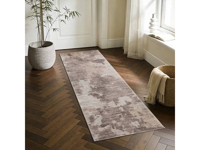 Crystal GC_MET8002 2x7 Beige Runner Rug