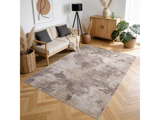 Crystal GC_MET8002 9x12 Beige Area Rug