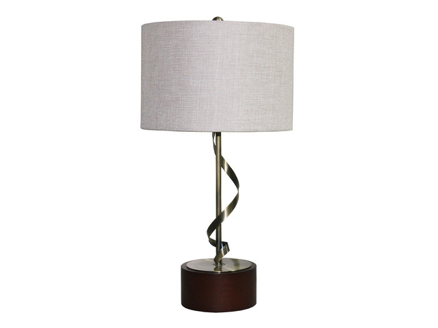 Bedside Bedroom Nightstand Desk Lamp Bedroom Study Lamps Solid Wood Creative Lights Reading Living Room Table Lampsfoundry Twisted Metal Table Lamp...