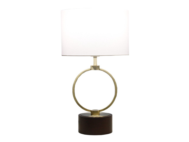 Bedroom Table Lamp Nordic Home Creative Romantic Warm Metal Study Room Desk Bedside Lamp, Grid Metal Circular Table Lamp 110V