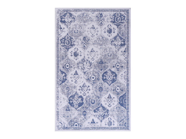 Blue Washable Rug 36*24 inch Doormat Rug (Blue, 36*24 inch)