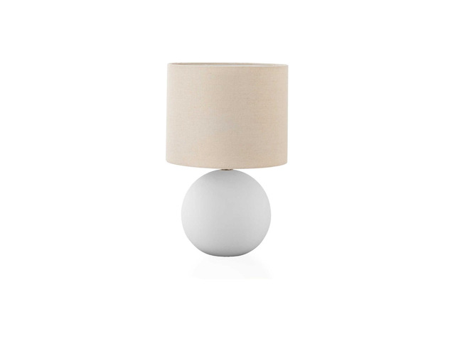 Lighting, 16'H, Table Lamp, Cream Shade, Cream Ceramic, Contemporary
