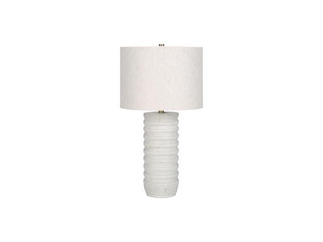 Lighting, 28'H, Table Lamp, Cream Resin, Ivory / Cream Shade, Transitional