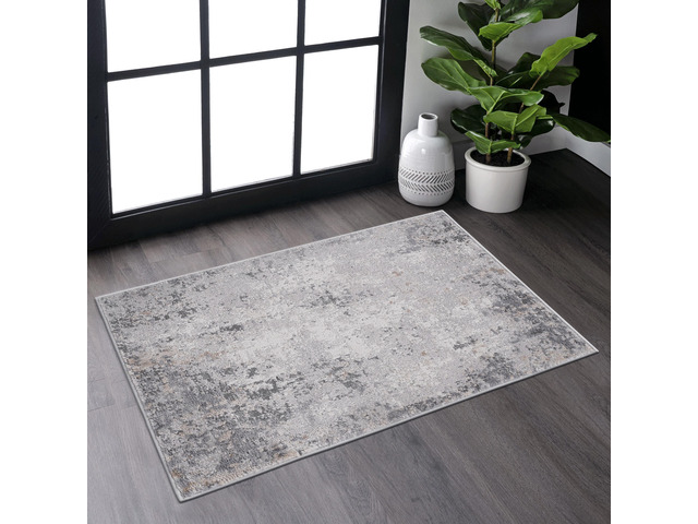 Collection 2X3 Ivory/Sand/Abstract Non-Shedding Living Room Bedroom Dining Home Office Stylish and Stain Resistant Area Rug