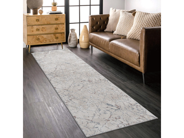 Collection 2X8 Multi/Contemporary Non-Shedding Living Room Bedroom Dining Home Office Stylish and Stain Resistant Area Rug