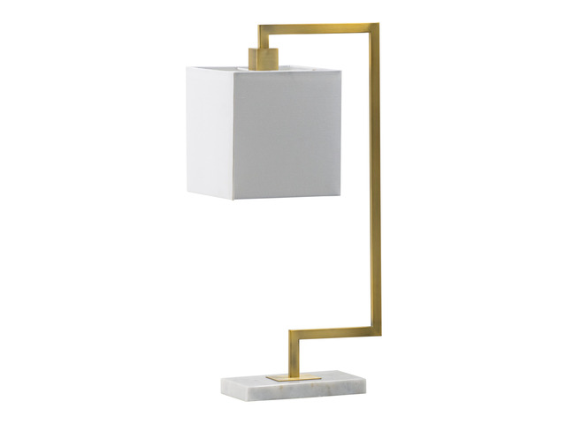 9x14.3x25.2' Metal Table Lamp