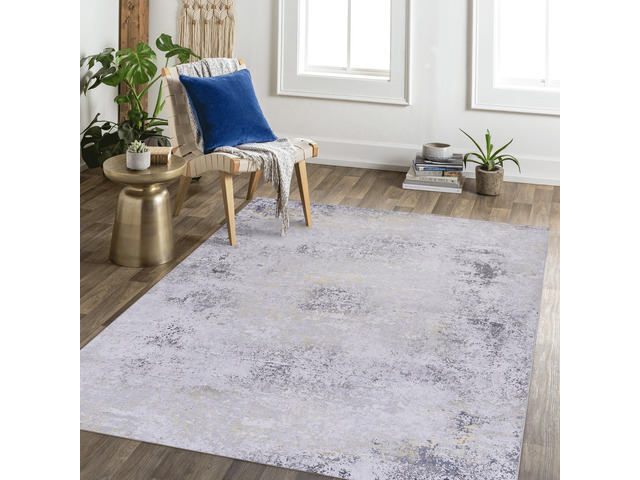 6x9 Area Rugs, Washable Rug, Low-Pile, Non-Slip, Non-Shedding, Foldable, Kid & Pet Friendly - Area Rugs for living room, bedroom, kitchen...