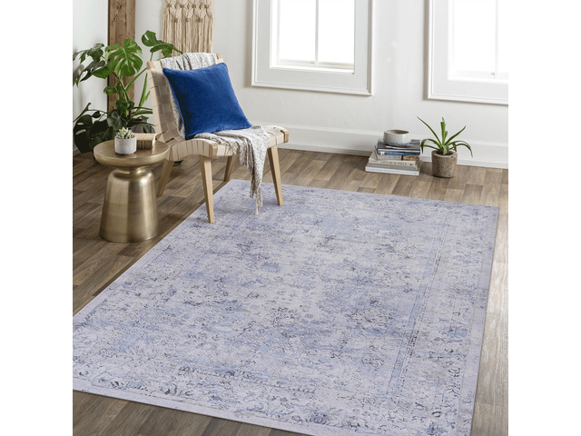 5x8 Area Rugs for Washable Rug, Low-Pile, Non-Slip, Non-Shedding, Foldable, Kid & Pet Friendly - Area Rugs for living room, bedroom, kitchen ...