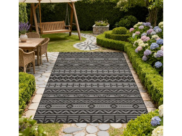 Outdoor Rug,Reversible Outdoor Rug, Waterproof Plastic Straw with Carry Bag