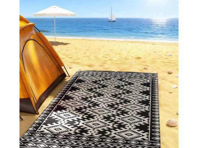 Outdoor Rug for Patio for Decor,Reversible Rug,Portable Outside Camping Area Carpet Ma