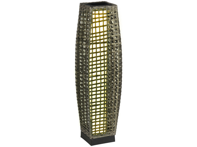 Solar Floor Lamp, Outdoor Garden Lantern Pathway Light & Decorative Driveway Lighting with Auto on/Off Led Lights for Porch, Yard, Lawn, Courtyard,...