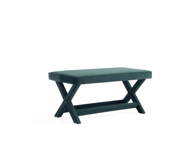 Accent Bench in Forest Green
