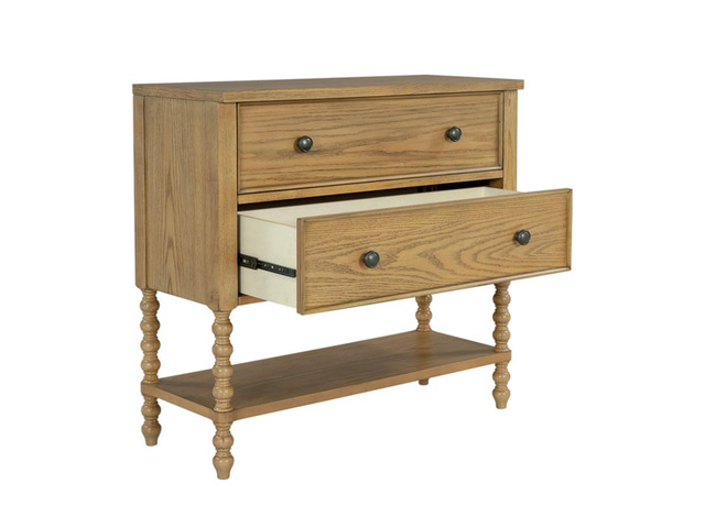 2 Drawer Accent Chest Natural See below