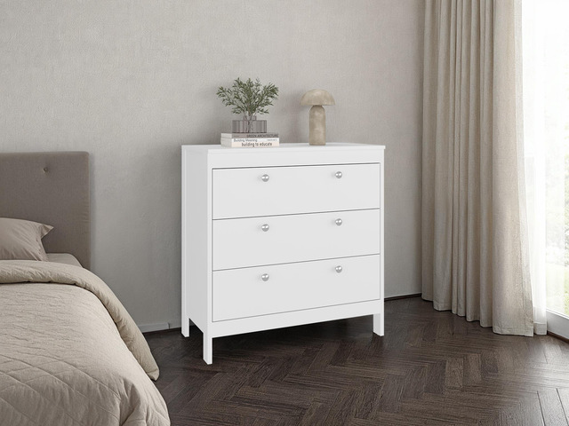 Newcastle Dresser for Bedroom and Home Storage, Modern Storage Cabinet with Clean Design for Clothing and Everyday Items, Space-Efficient Furniture...