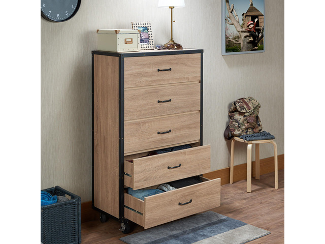 Bemis Weathered Light Oak Finish Chest