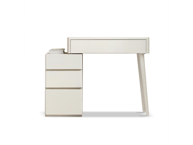 (With Stool) Dresser Table dresser 100% solid Liriodendron Chinense table table desk top table dresser compact dresser accessories storage width...