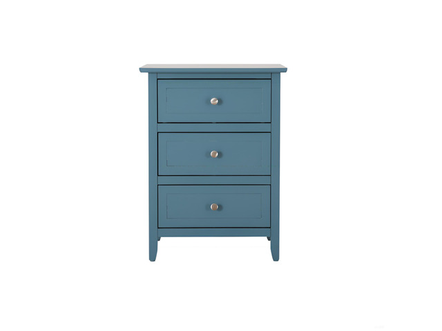 Teal Accent Nightstand For Modern Bedrooms