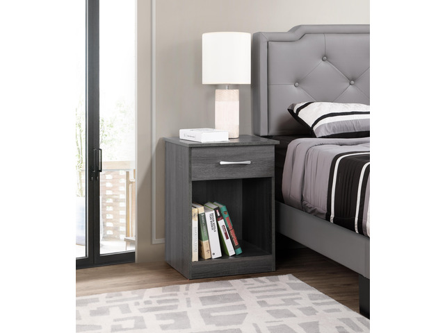 Rta Nightstand, Gray