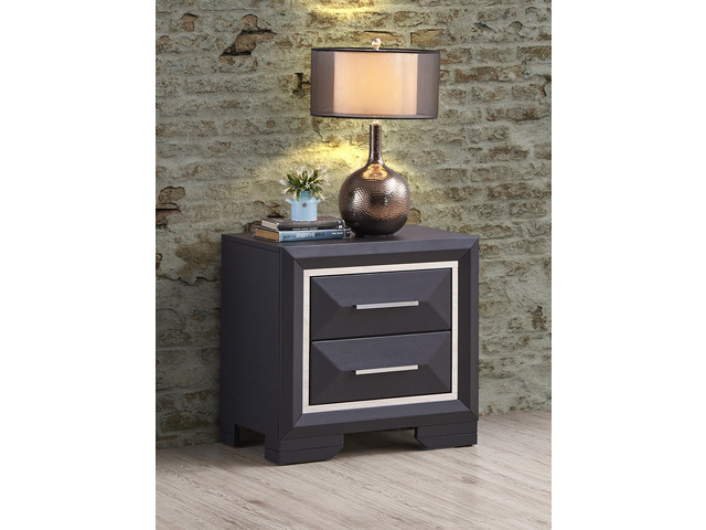 Liverpool Nightstand, Black