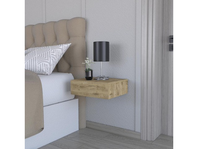 Nightstand Isola, Bedroom, Macadamia