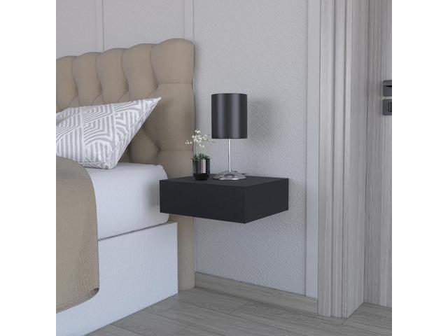 Nightstand Isola, Bedroom, Black