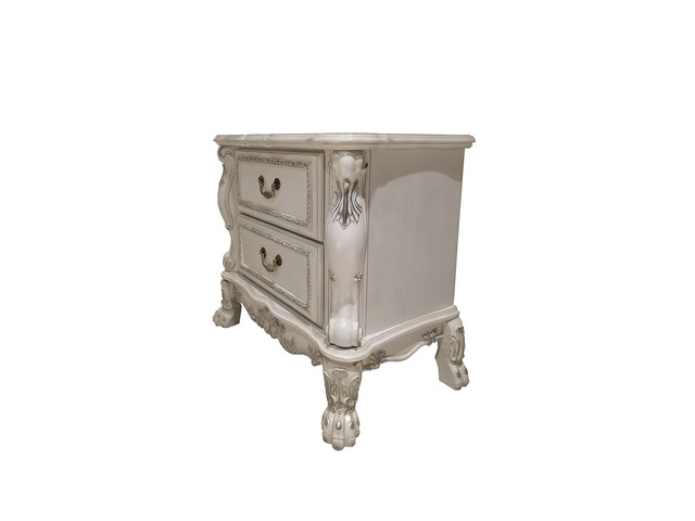 Dresden Ii Bone White Finish Nightstand