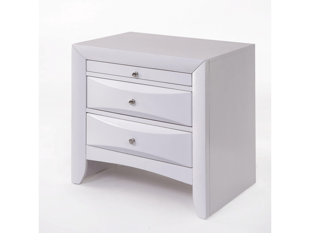 Ireland White Finish Nightstand