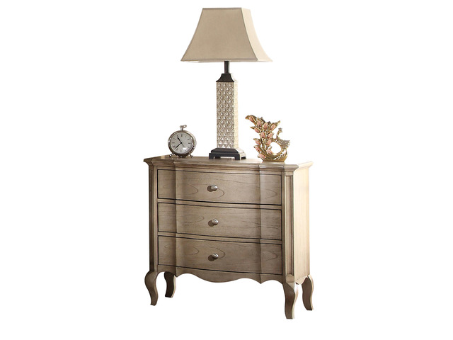 Chelmsford Antique Taupe Finish Nightstand