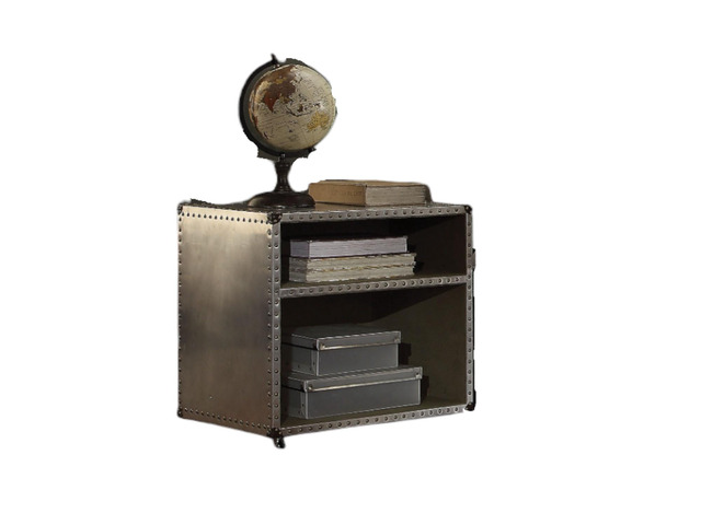 Brancaster Aluminum Nightstand W/Usb