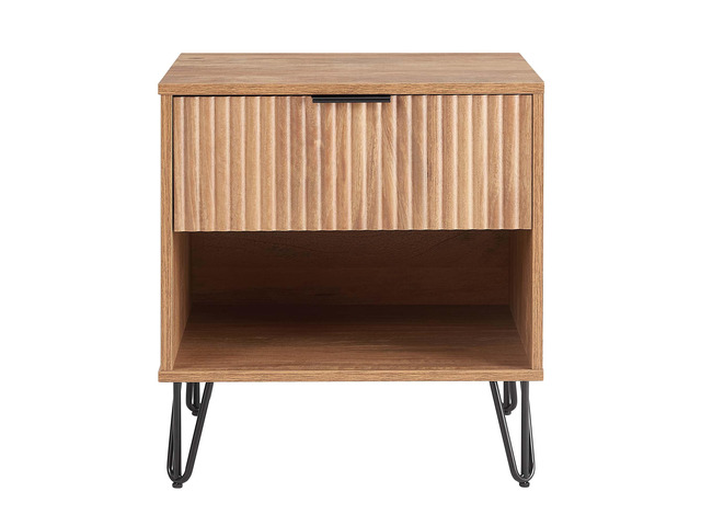 Nightstand In Golden Brown