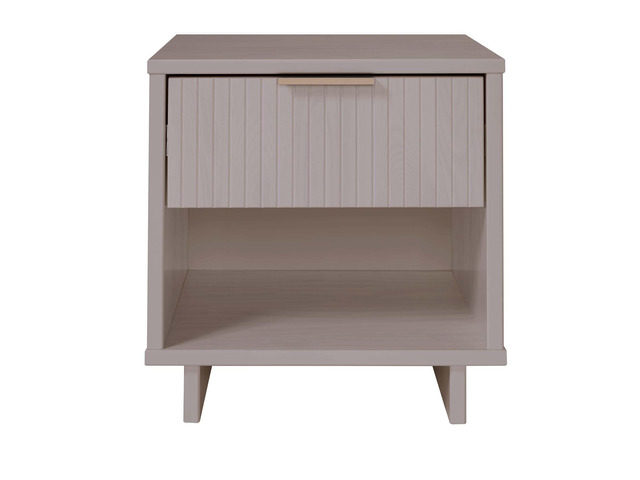 Nightstand In Light Gray