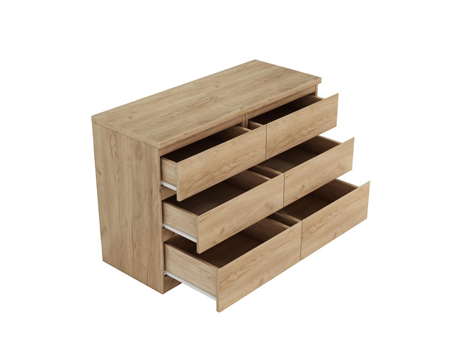 19.7-Inch Natural Nightstand With 3 Drawers,Set Of 2,Beside Table With Drawers Handle Free Design,Thickened Top Plate,Small Side Table Storage...