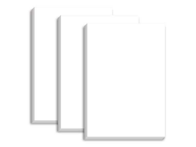 (3-Pack) Premium Printer Paper, A4 (8.3'x 11.7') Blank Copy Paper, Unpunched, Blank Papers, 28lb Bond/100gsm, 150 Sheets/300 Pages