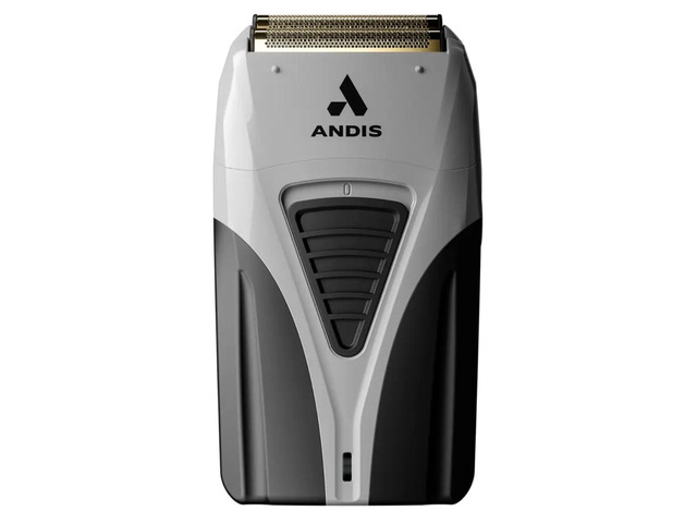Andis TS-2 17255 Pro Foil Lithium Titanium Foil Shaver, Cord/Cordless, Smooth Shaving Cordless Shaver with Charger, Black