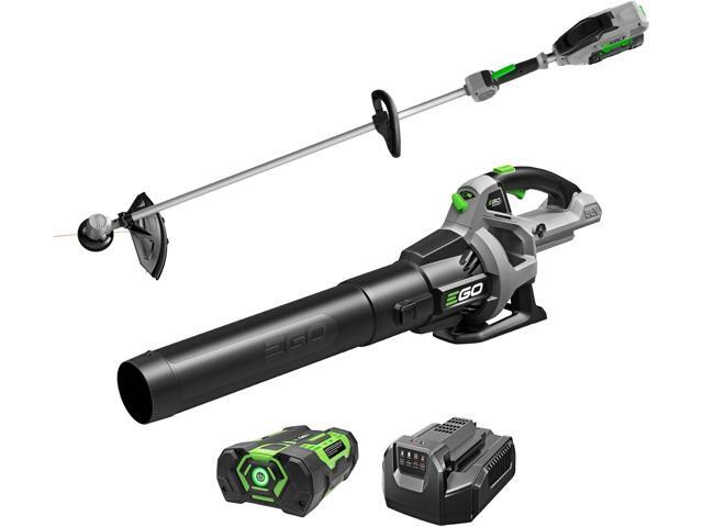 EGO Power+ 56-Volt 15' String Trimmer & 530 CFM Blower Combo Kit with 2.5Ah Battery and 210W Standard Charger, ST1502LB