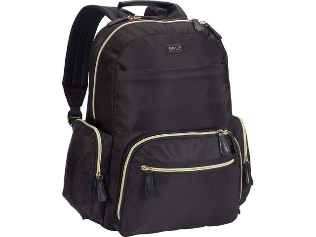 Kenneth Cole REACTION Sophie Backpack, Black, 15' Laptop