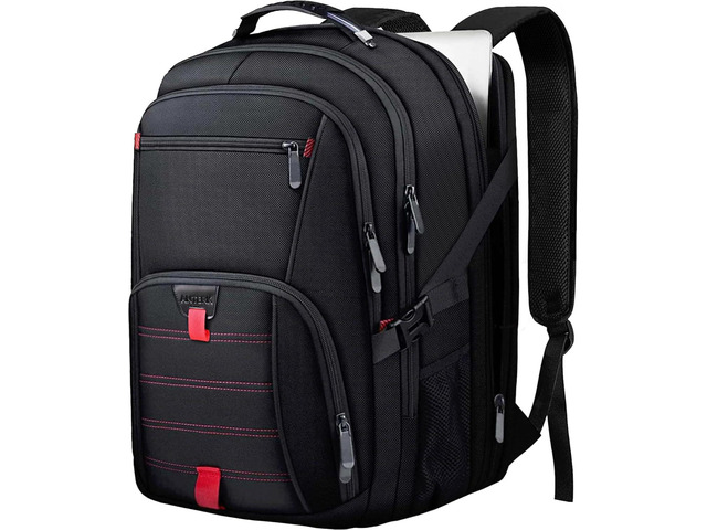 ANTERK Extra Large Travel Laptop Backpack 17.3 In Carry on Backpack for Men Travel Backpack Anti Theft Water Resistant College Bussiness TSA...